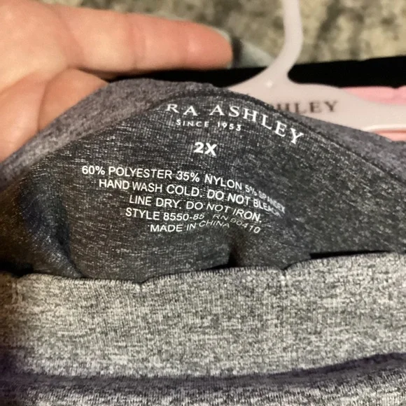 Laura Ashley Panties Briefs Underwear Lingerie Poly Nylon Spandex Plus Size 2X - Picture 7 of 8